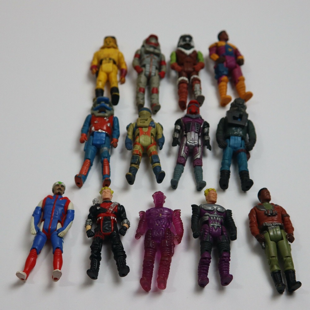 M.A.S.K. ACTION FIGURES LOT - VINTAGE KENNER MASK ORIGINALS 13 TOTAL FIGURES